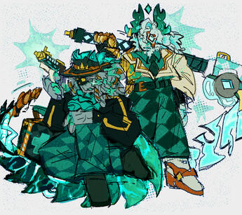 Medkit and scyteh phighting