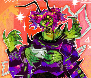 Artfight attack - candied-cavity