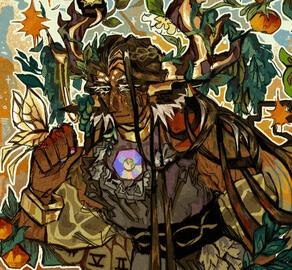 Millenial tree cookie - cookie run